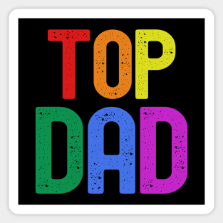 Top Dad Sticker